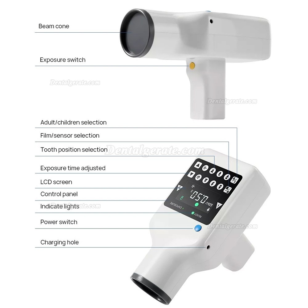 Tragbares Dental R&ouml;ntgenger&auml;t, Hochfrequenz Intraoral R&ouml;ntgenger&auml;t RAY-221
